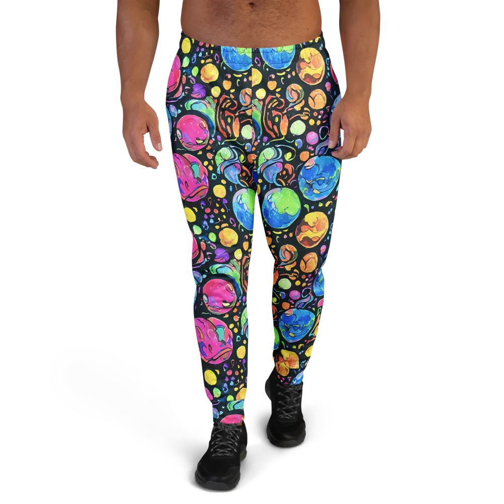 Planet Playground on Men's Joggers — Front