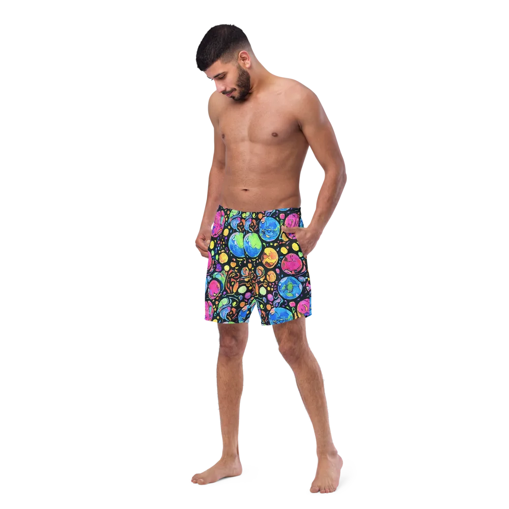 Planet Playground on Swim Trunks — Left Front