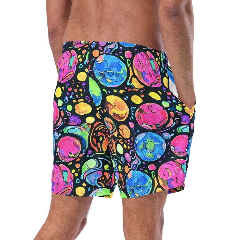 Planet Playground on Swim Trunks — Right Back