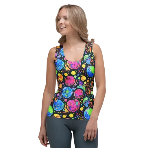 Planet Playground on a Women's Tank Top