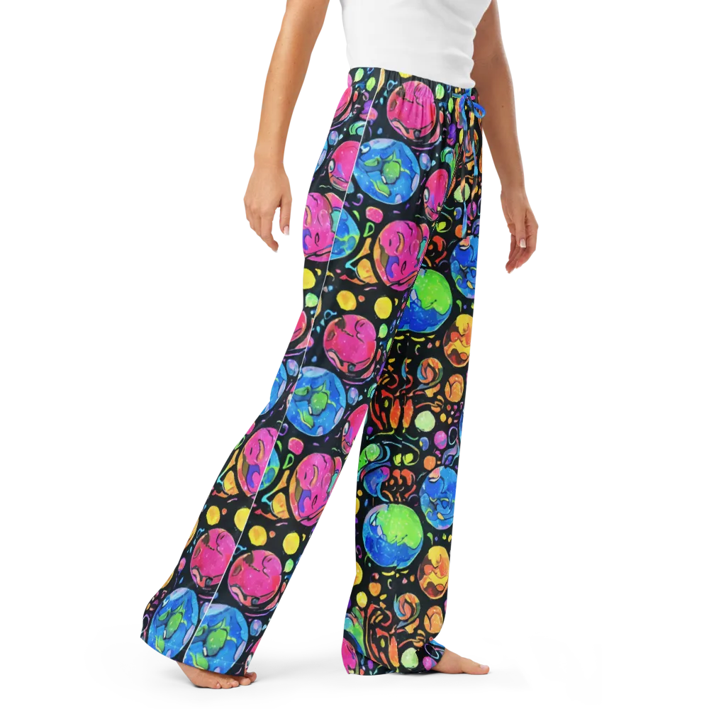 Planet Playground on Women's Pajama Pants — Right Front