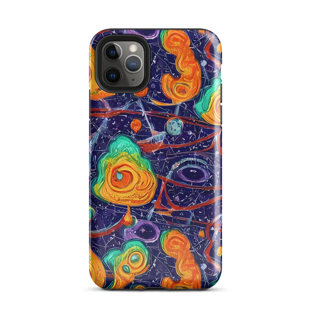 Flame And Frequency on Tough Case for iPhone® — Front