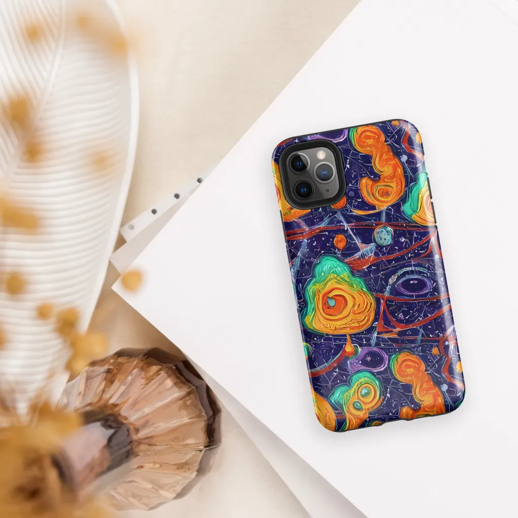 Flame And Frequency on Tough Case for iPhone® — Front