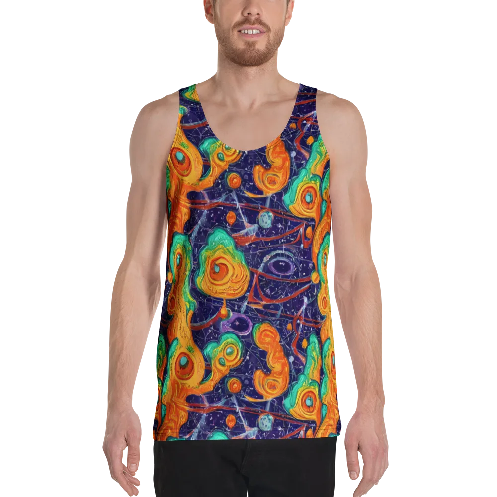 Flame And Frequency on Men's Tank Top — Front