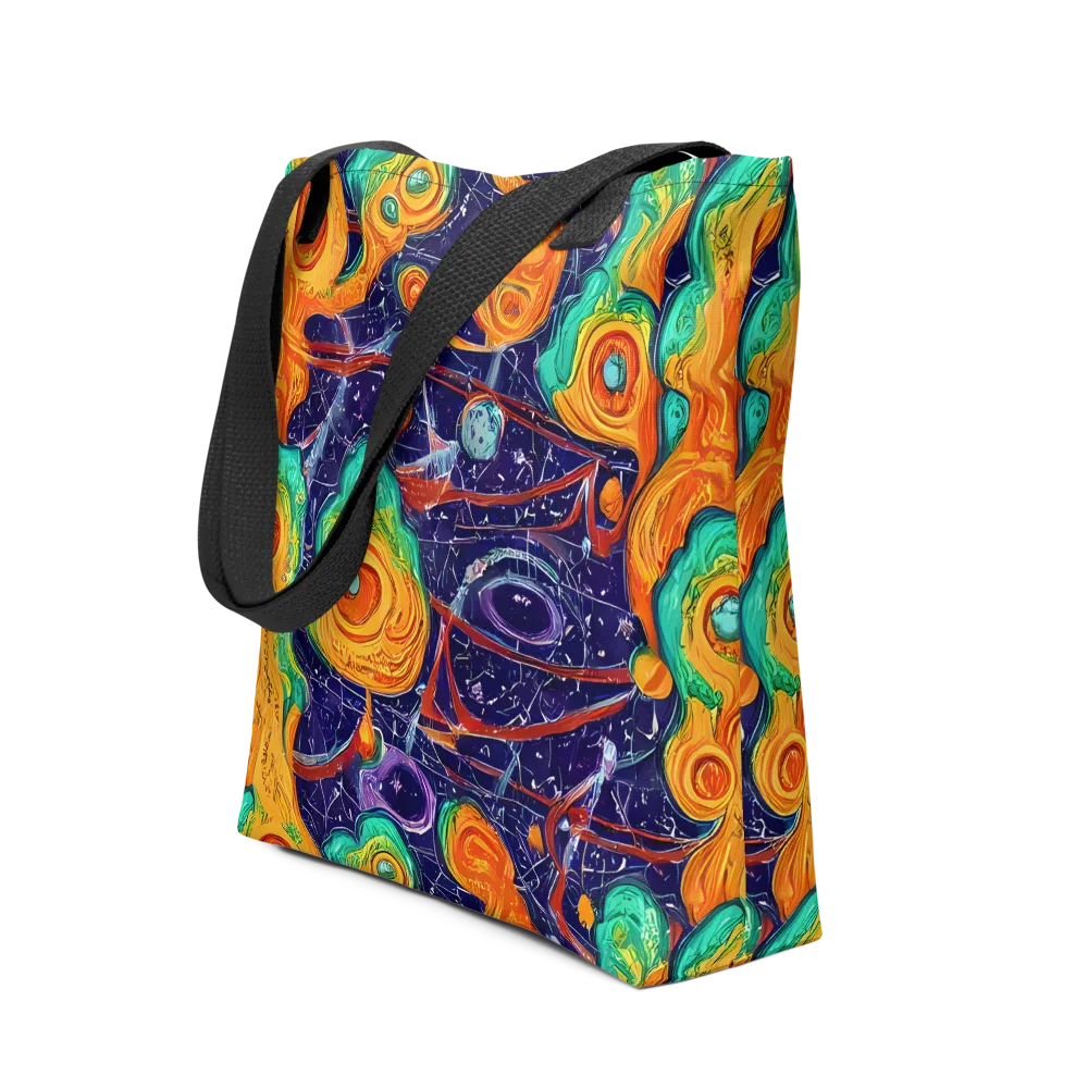 Flame And Frequency on Tote Bag — Front