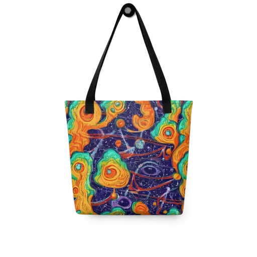 Flame And Frequency on a Tote Bag