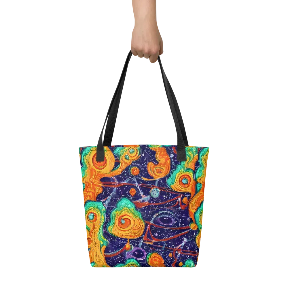 Flame And Frequency on Tote Bag — Front