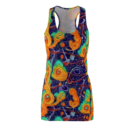 Flame And Frequency on a Racerback Dress