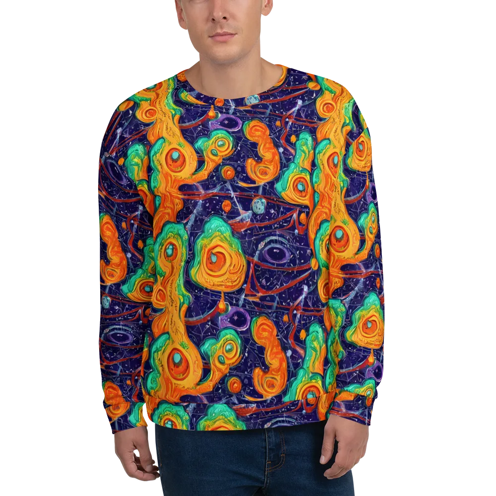 Flame And Frequency on Sweatshirt — Front