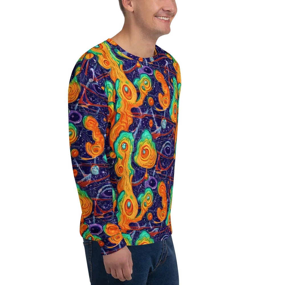 Flame And Frequency on Sweatshirt — Right Front
