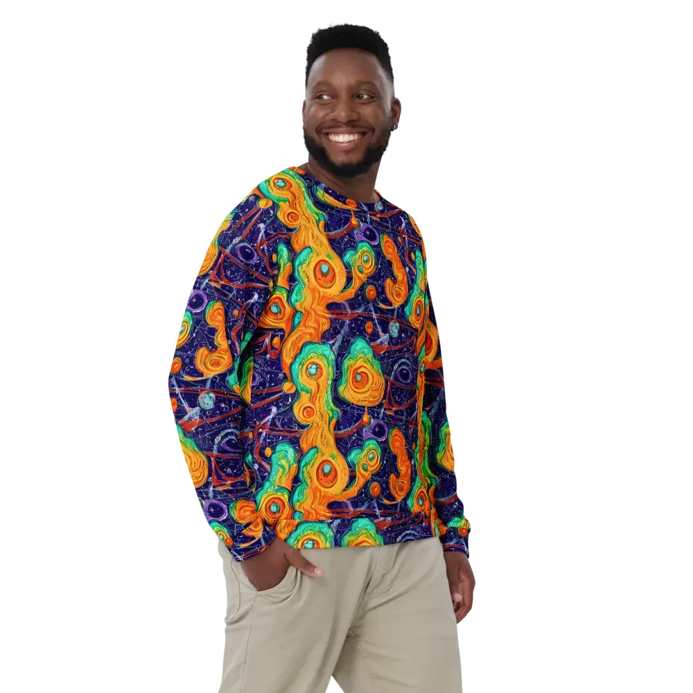 Flame And Frequency on Sweatshirt — Front