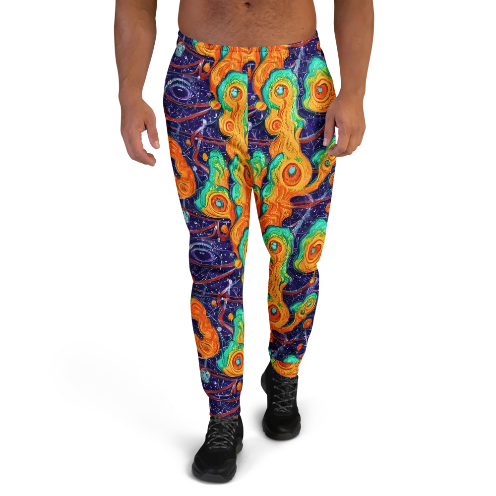 Flame And Frequency on Men's Joggers — Front