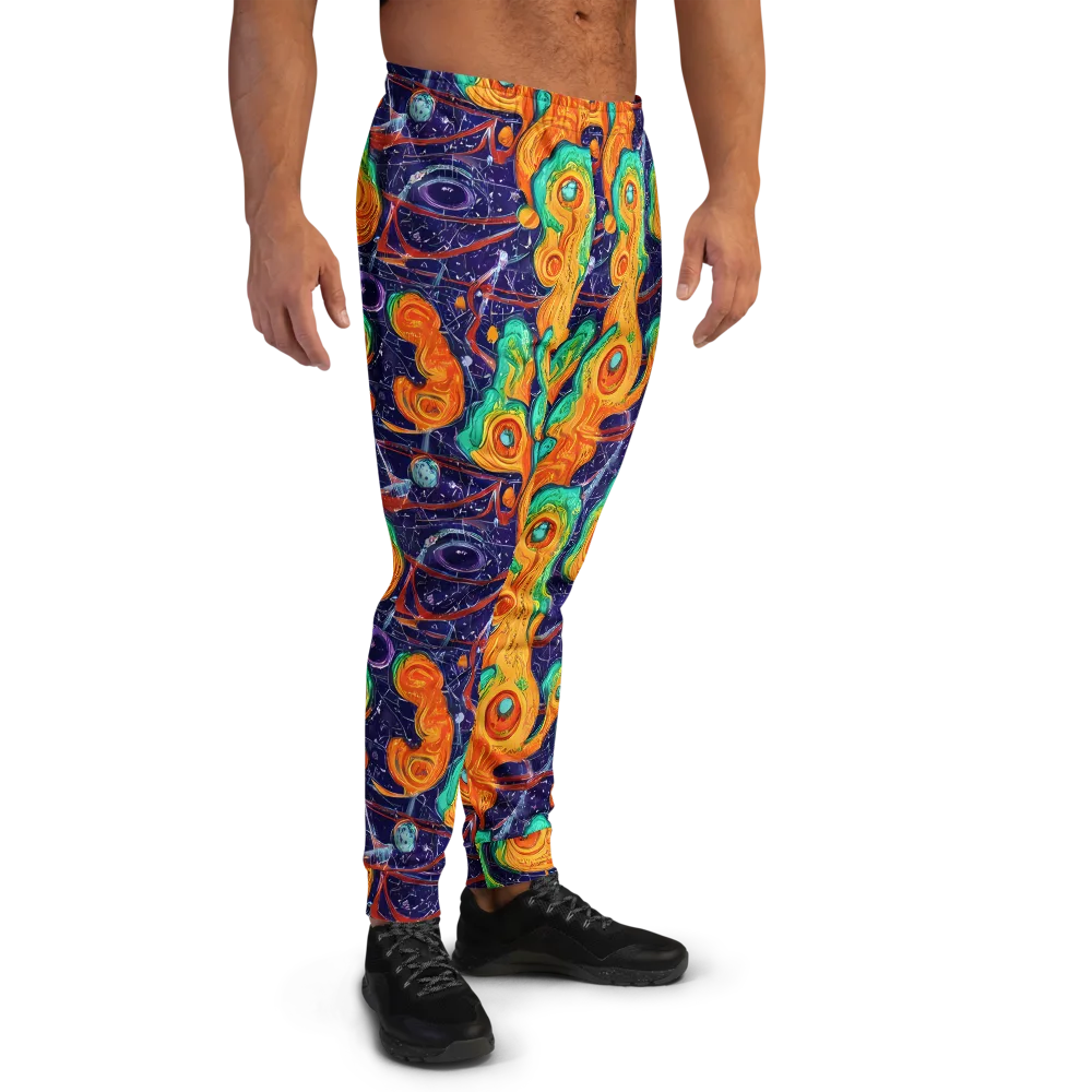 Flame And Frequency on Men's Joggers — Right