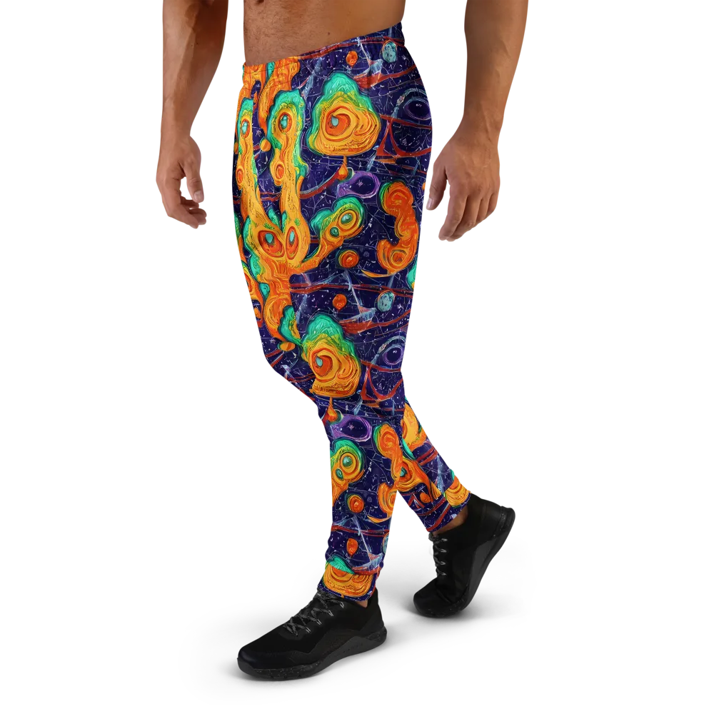 Flame And Frequency on Men's Joggers — Left
