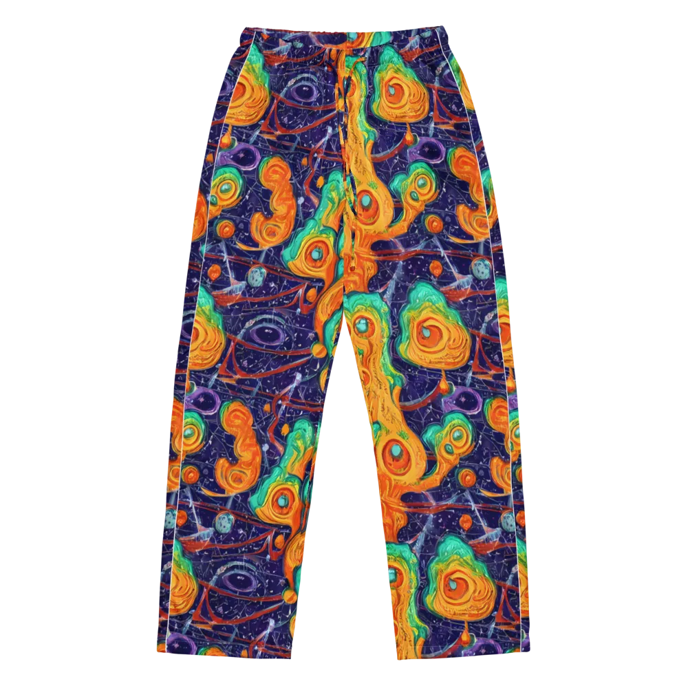 Flame And Frequency on Women's Pajama Pants — Front