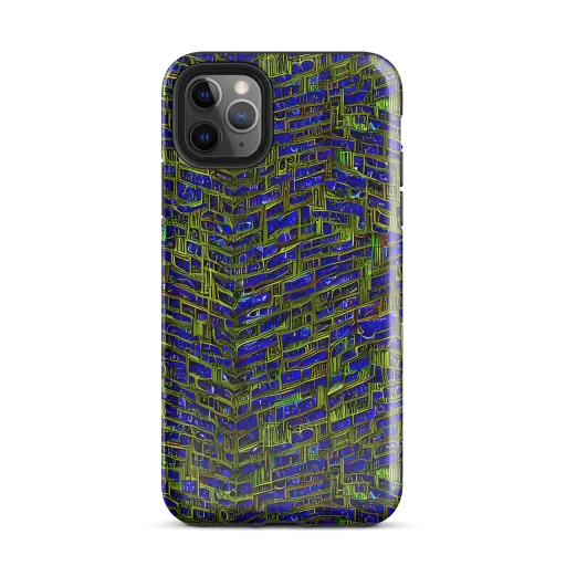 Blue Machine on a Tough Case for iPhone®