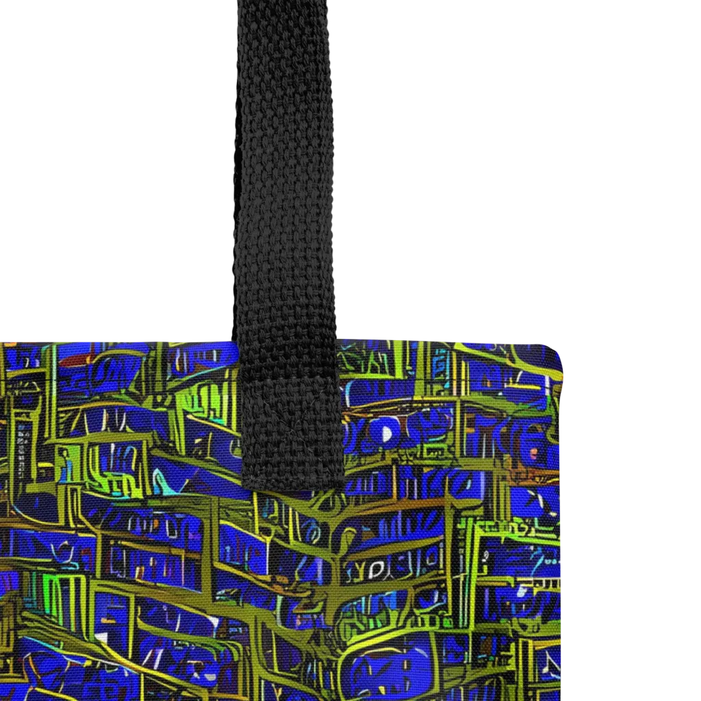 Blue Machine on Tote Bag — Product details