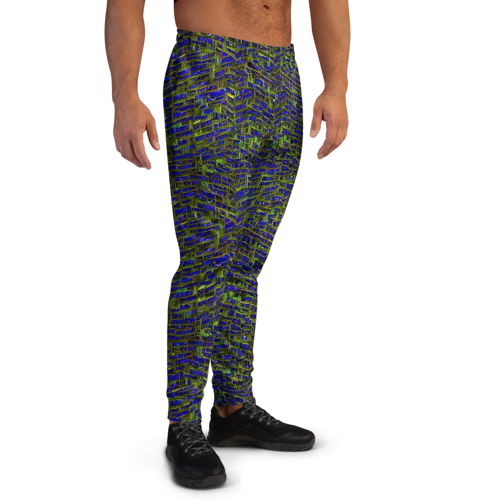 Blue Machine on Men's Joggers — Right