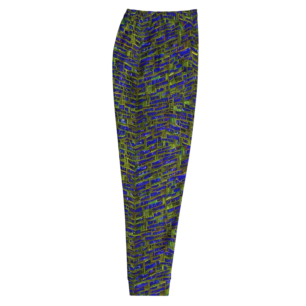 Blue Machine on Men's Joggers — Right