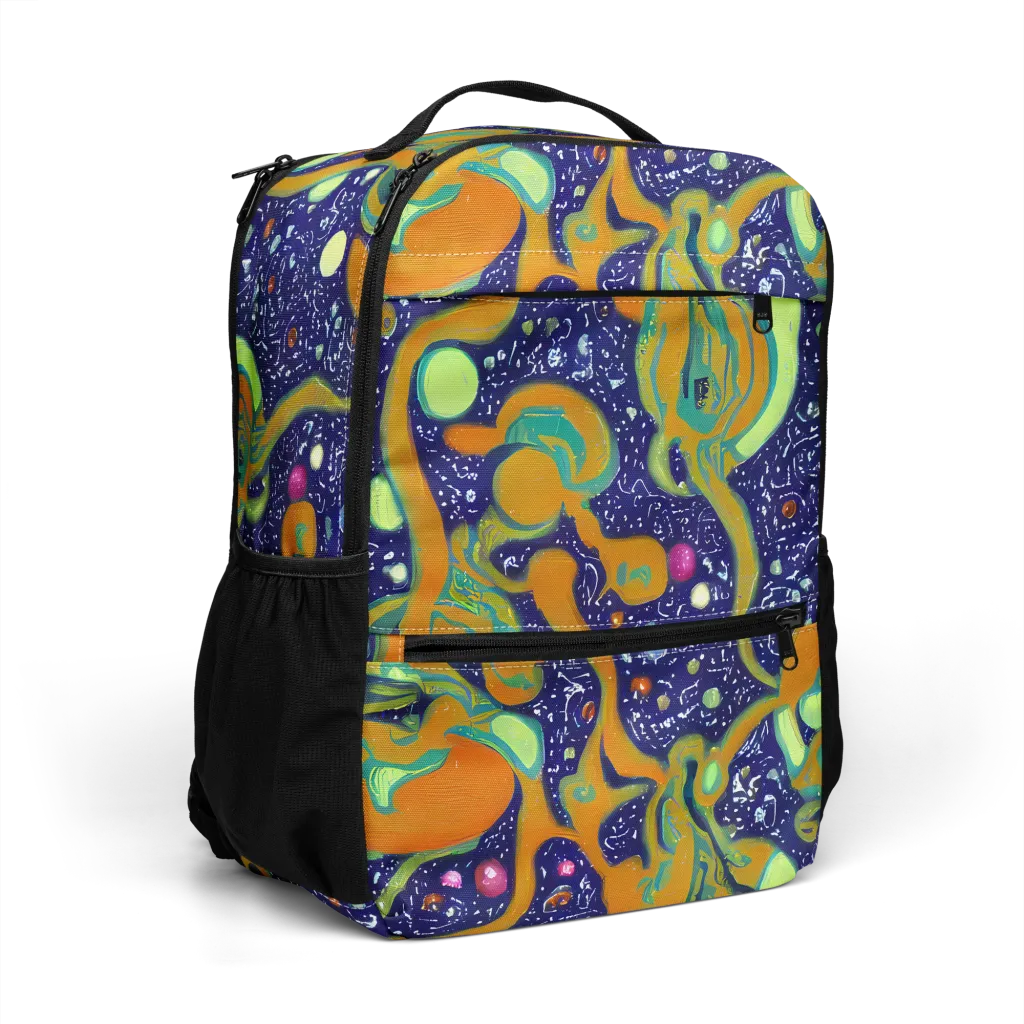 Orbiting Citrus on Utility Backpack — Right Front