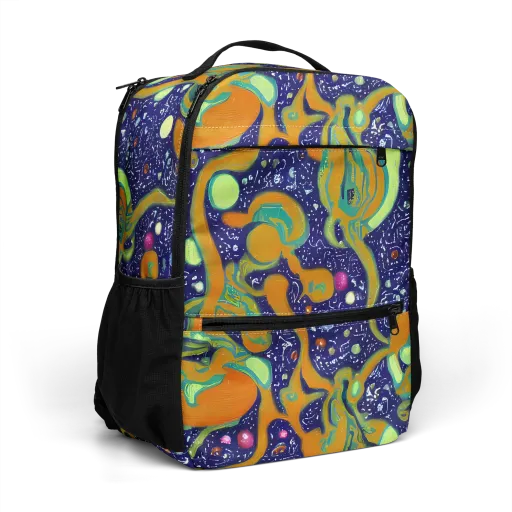 Orbiting Citrus on a Utility Backpack