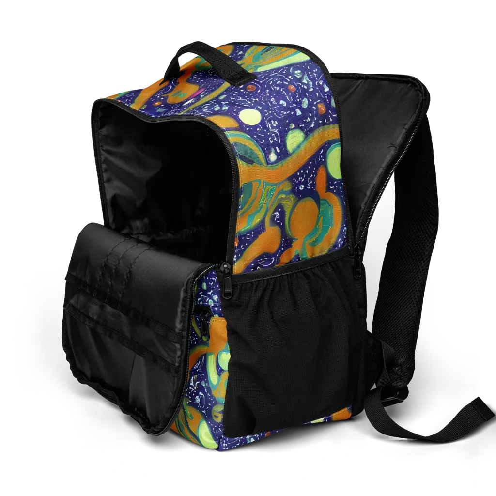Orbiting Citrus on Utility Backpack — Product details 2
