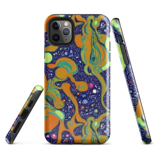 Orbiting Citrus on a Tough Case for iPhone®