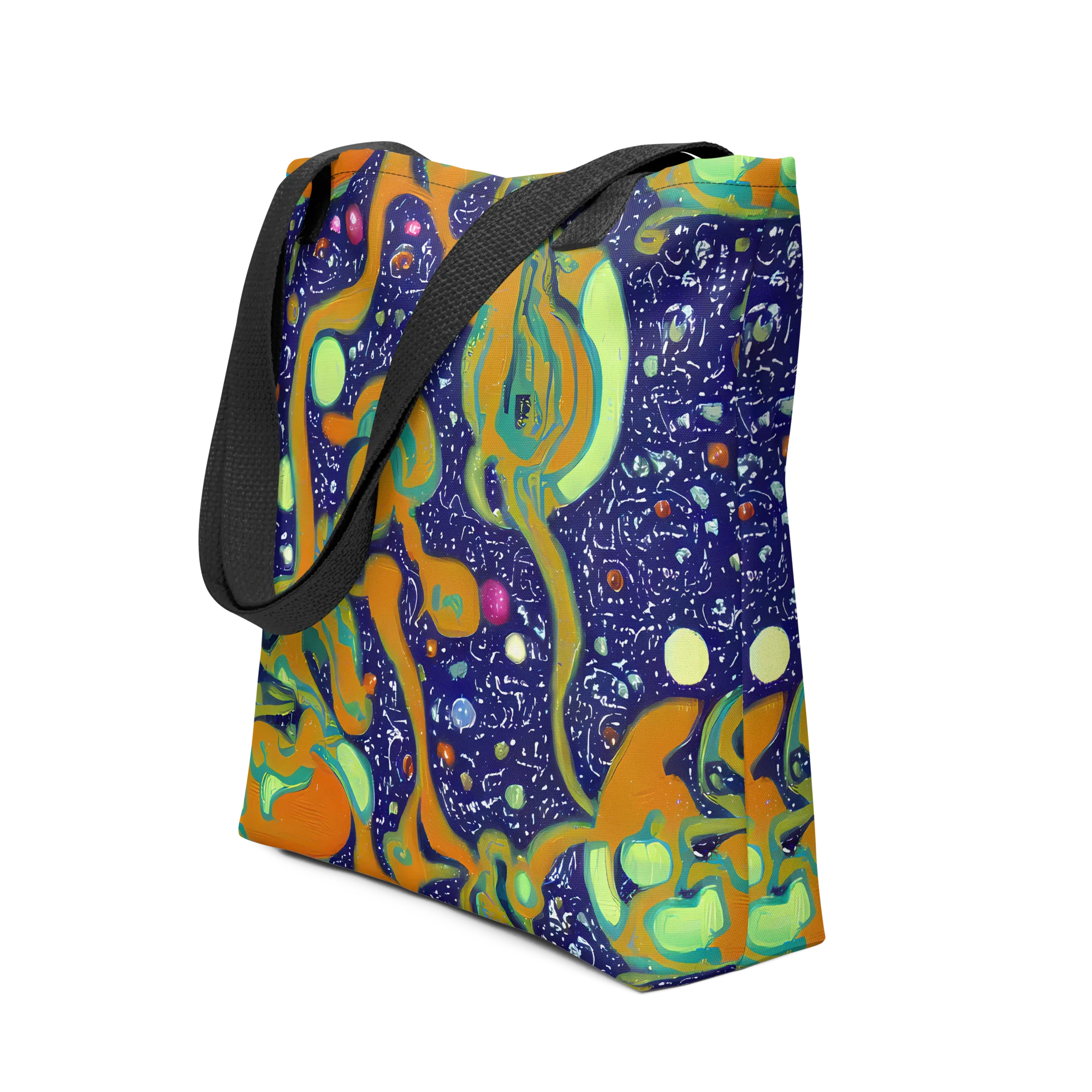 Orbiting Citrus on Tote Bag — Front