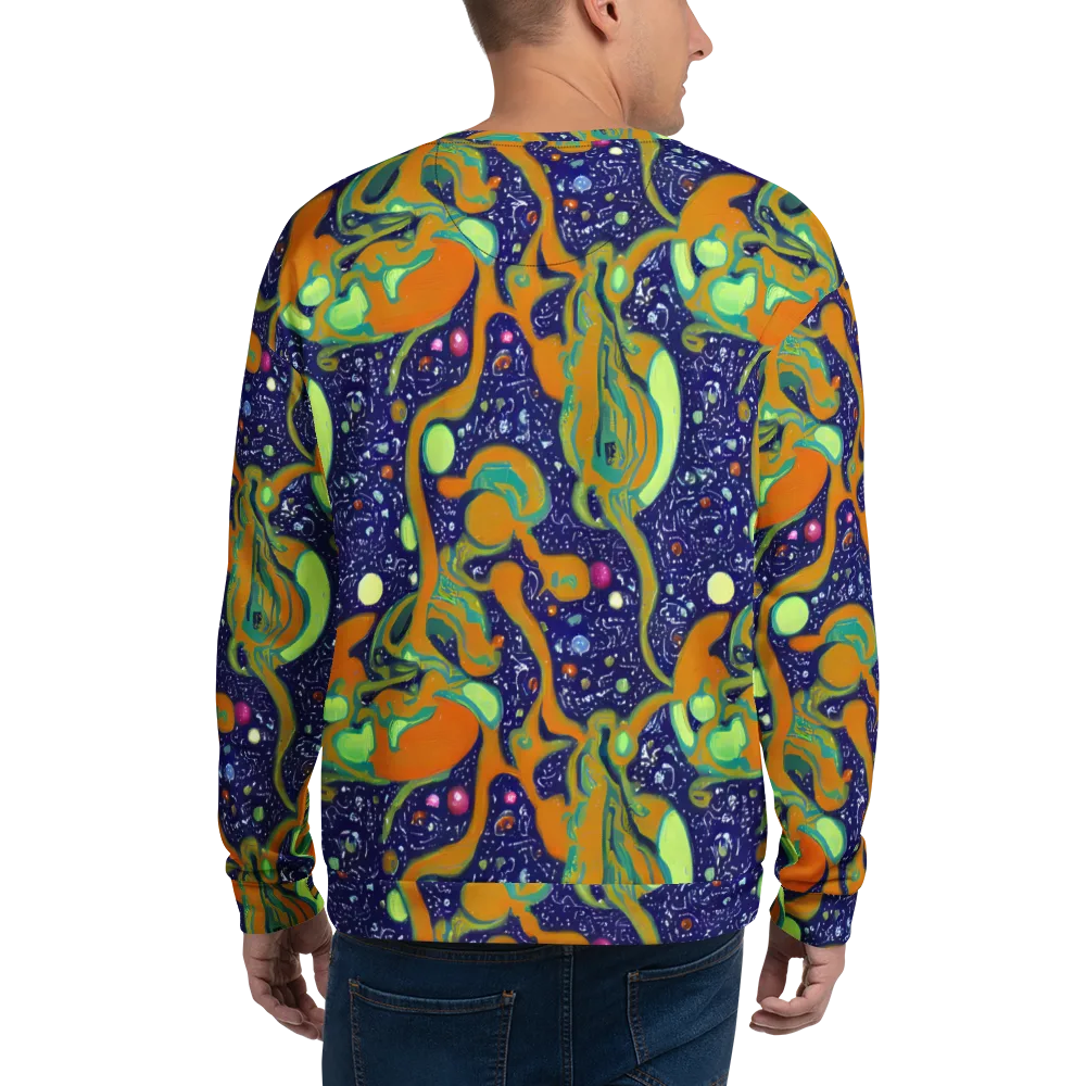 Orbiting Citrus on Sweatshirt — Back