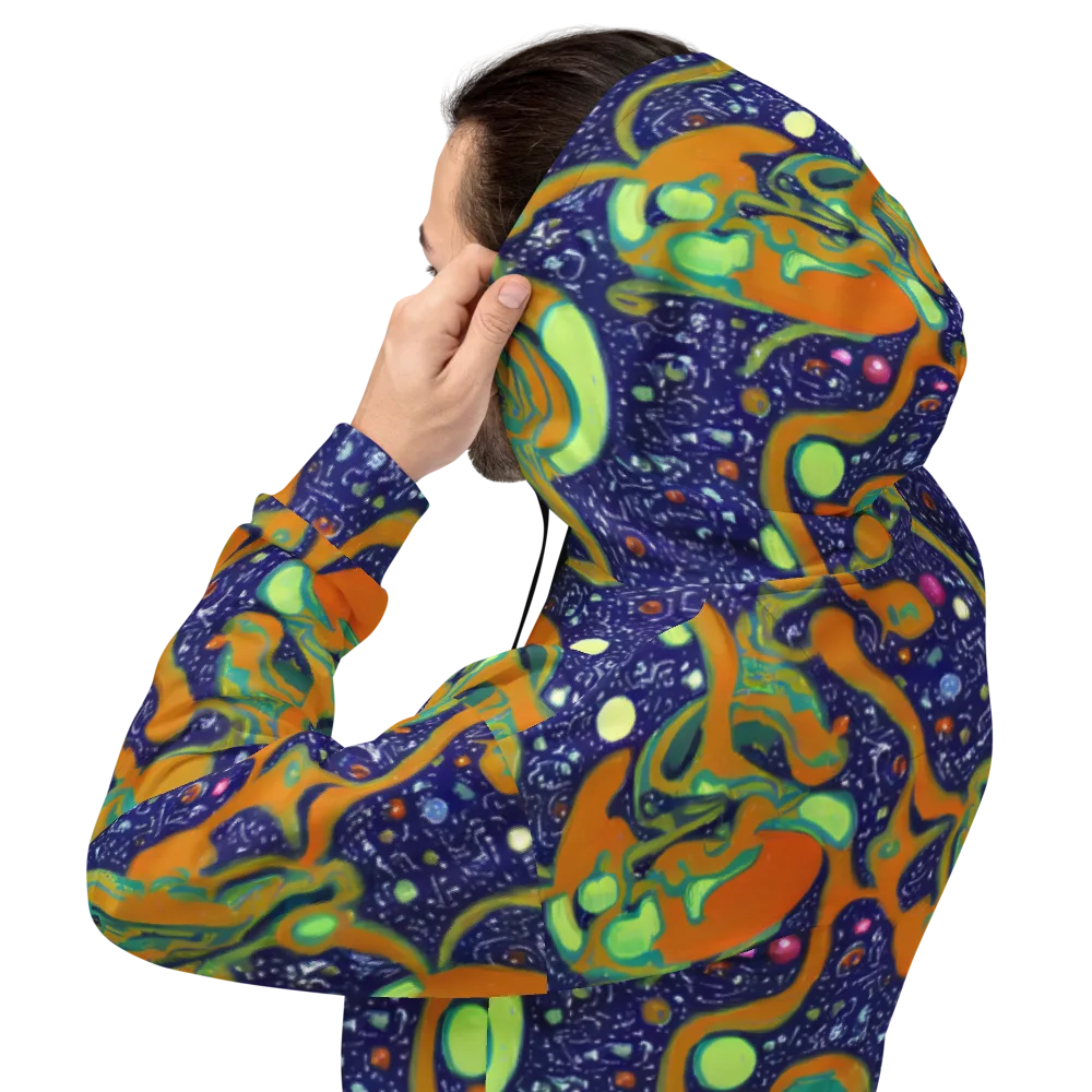 Orbiting Citrus on Hoodie — Back