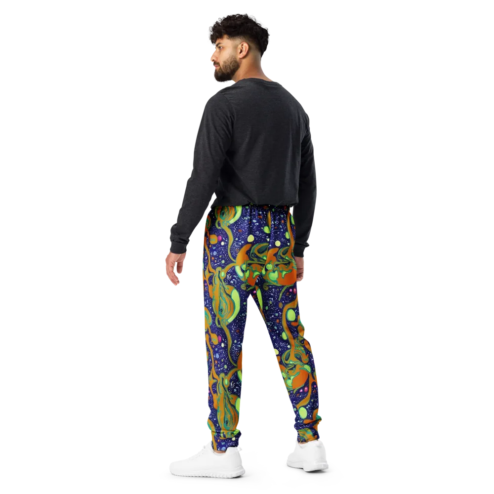 Orbiting Citrus on Men's Joggers — Back