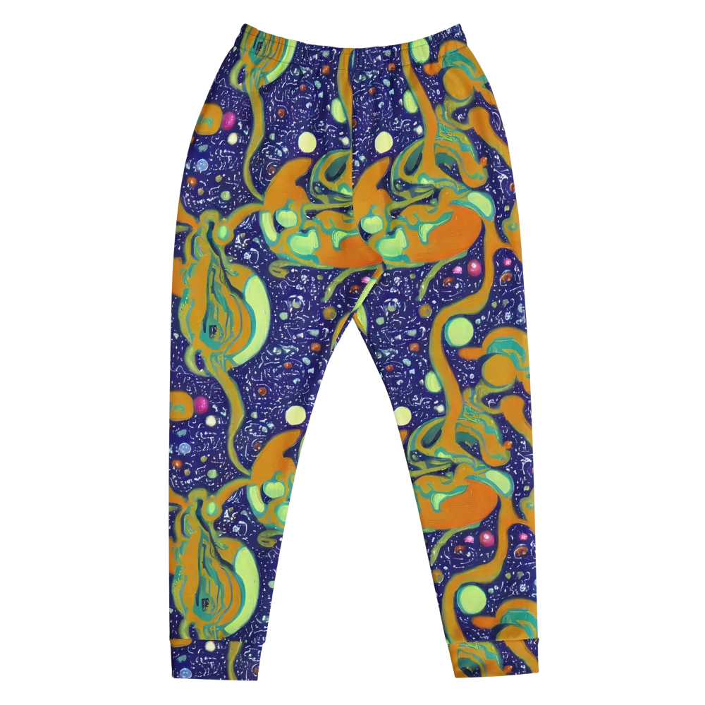 Orbiting Citrus on Men's Joggers — Front