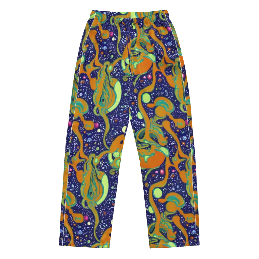 Orbiting Citrus on Women's Pajama Pants — Front