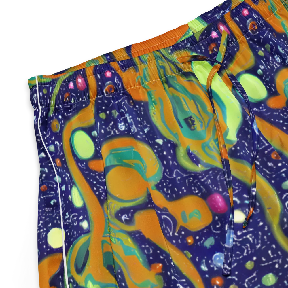 Orbiting Citrus on Women's Pajama Shorts — Product details