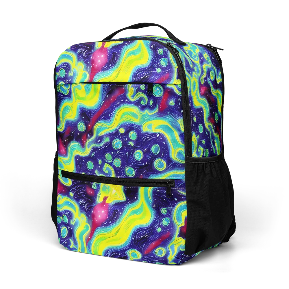 Acid Moonlight on Utility Backpack — Left Front