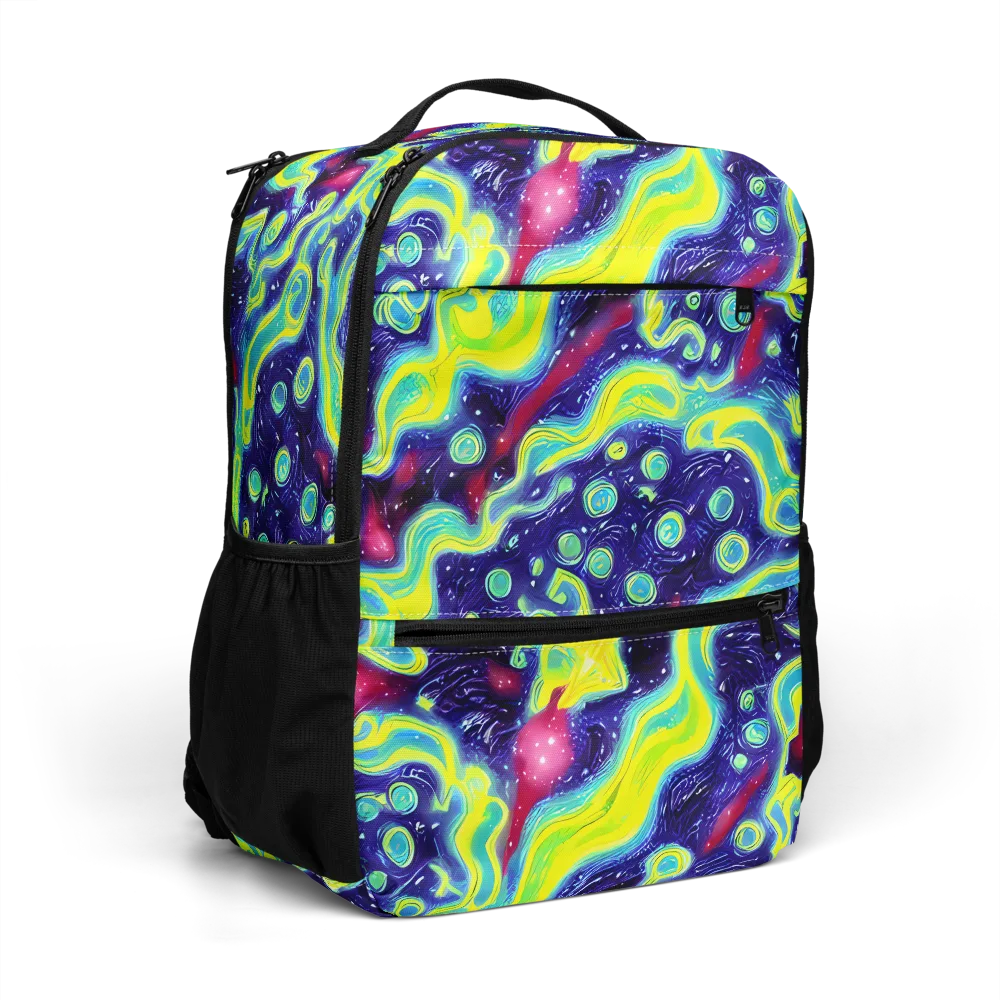 Acid Moonlight on Utility Backpack — Right Front