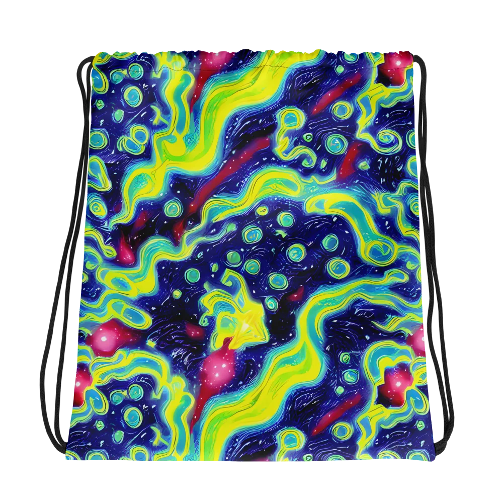 Acid Moonlight on Drawstring Bag — Photo