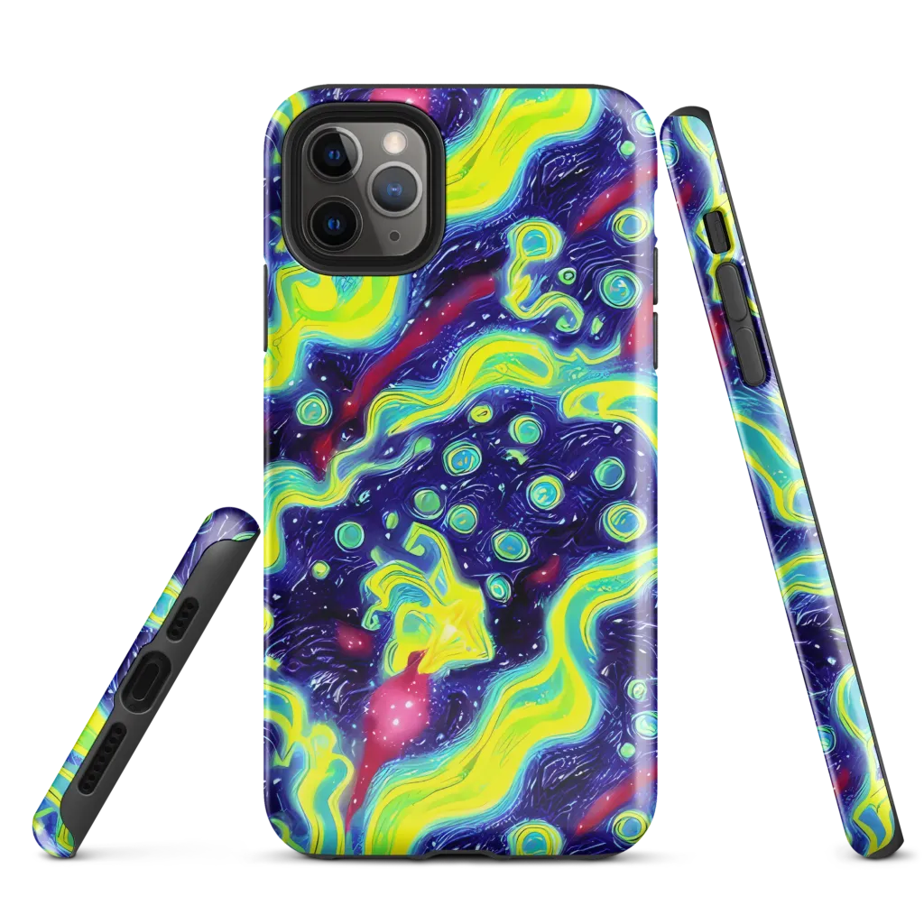 Acid Moonlight on Tough Case for iPhone® — Front