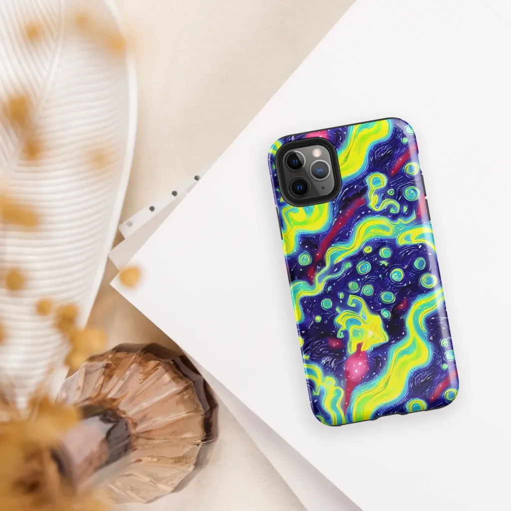 Acid Moonlight on Tough Case for iPhone® — Front