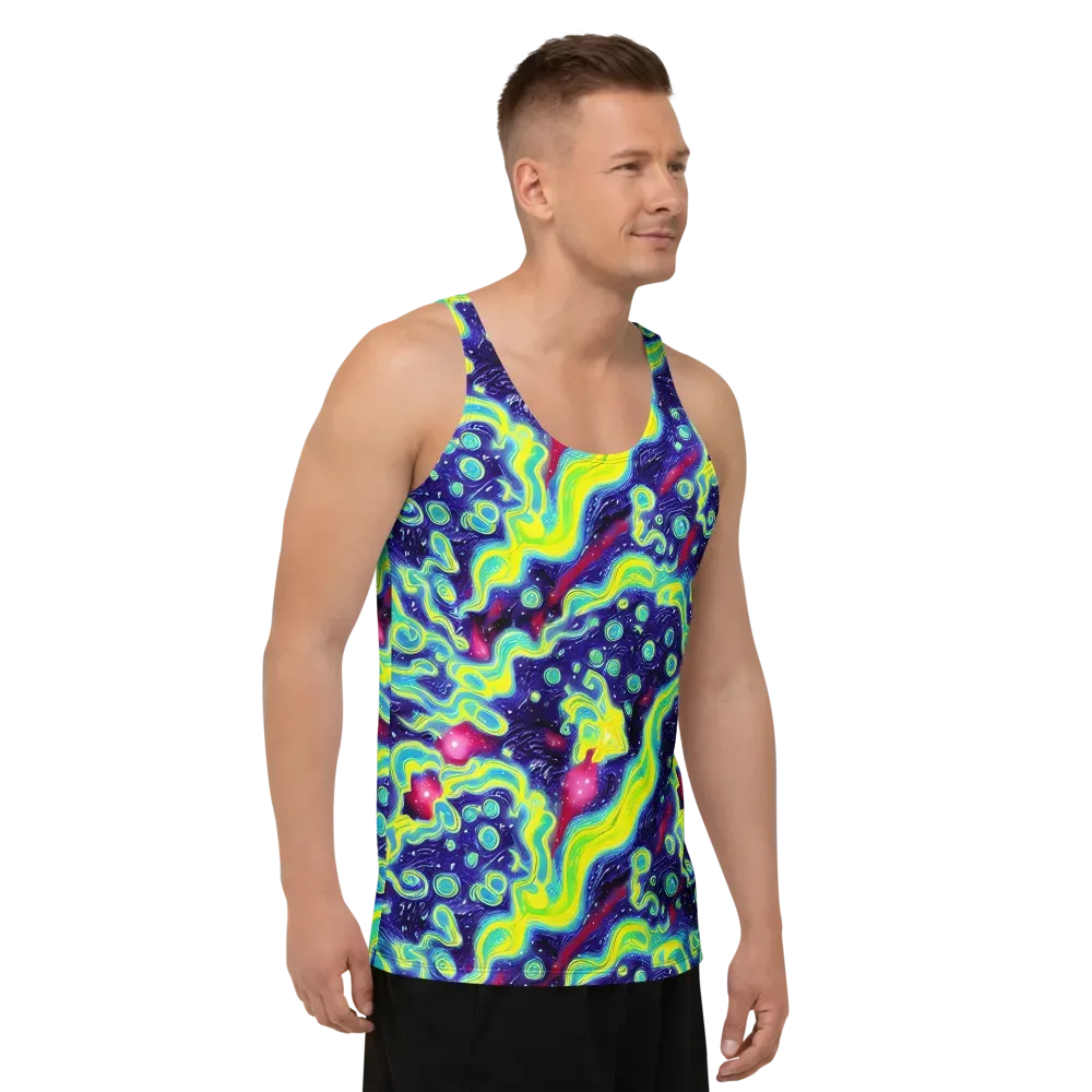 Acid Moonlight on Men's Tank Top — Right Front