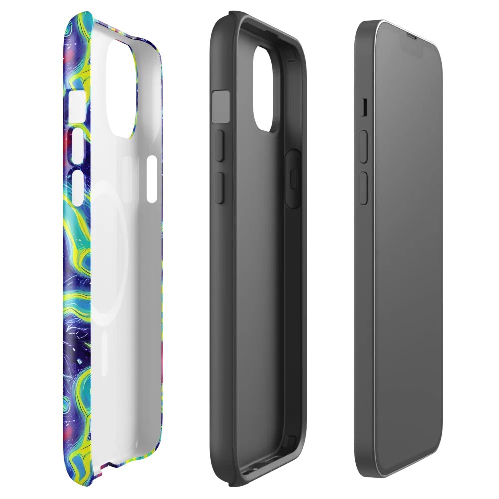 Acid Moonlight on MagSafe Tough Case for iPhone® — Front