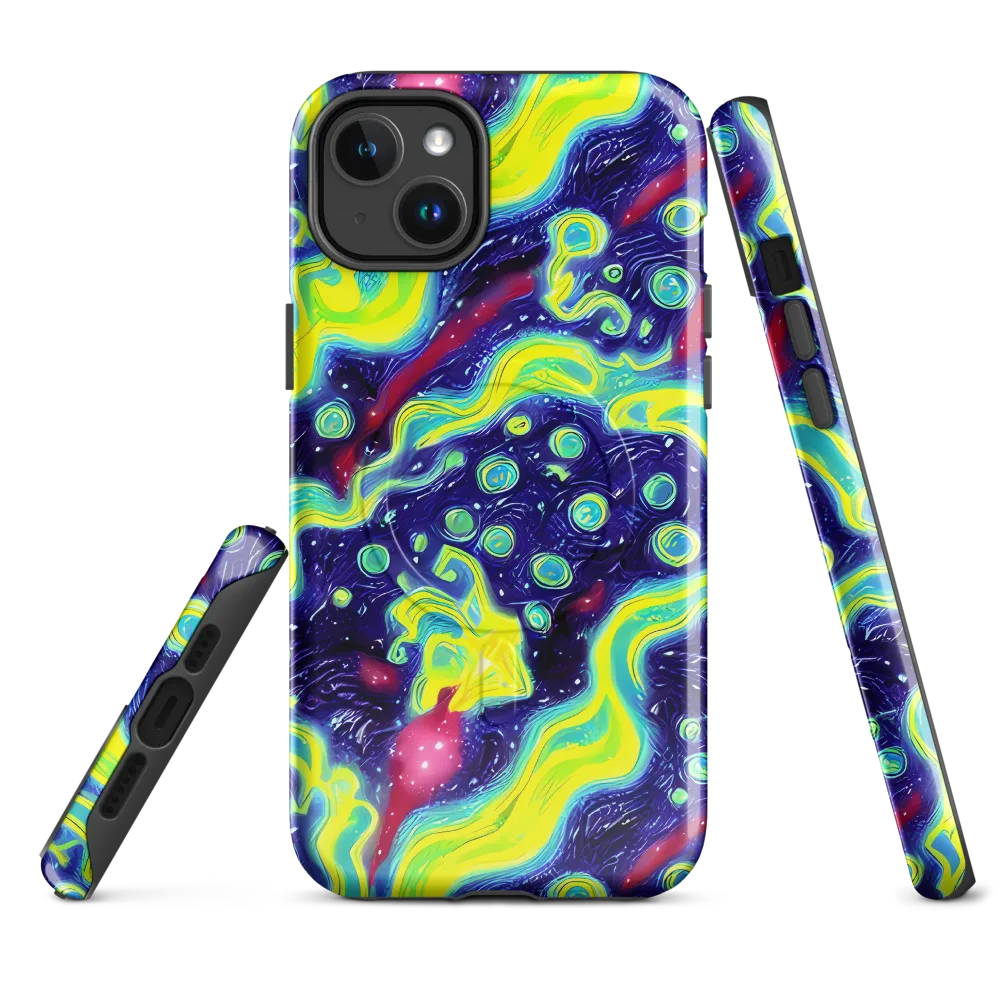 Acid Moonlight on MagSafe Tough Case for iPhone® — Front
