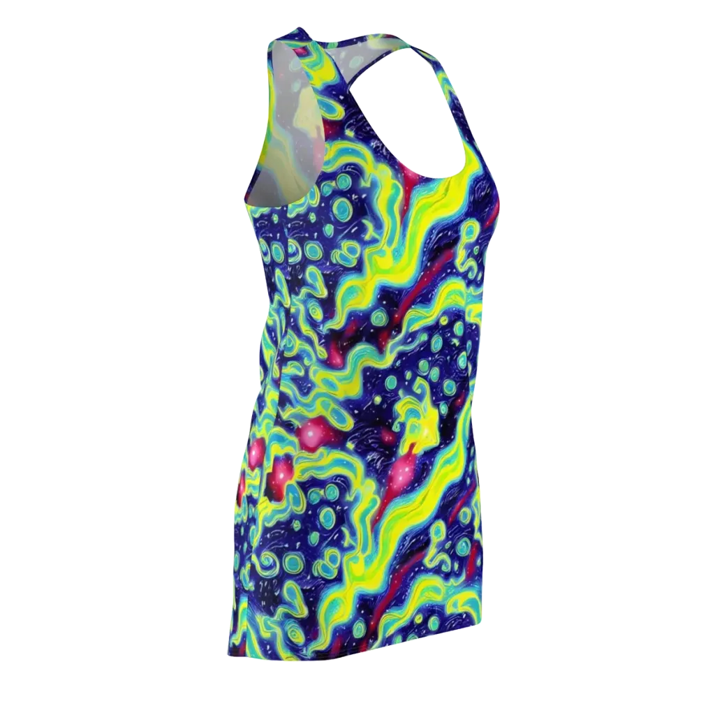 Acid Moonlight on Racerback Dress — Front Side
