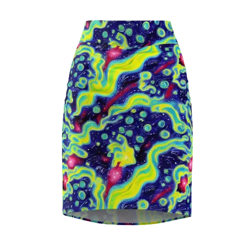 Acid Moonlight on a Pencil Skirt