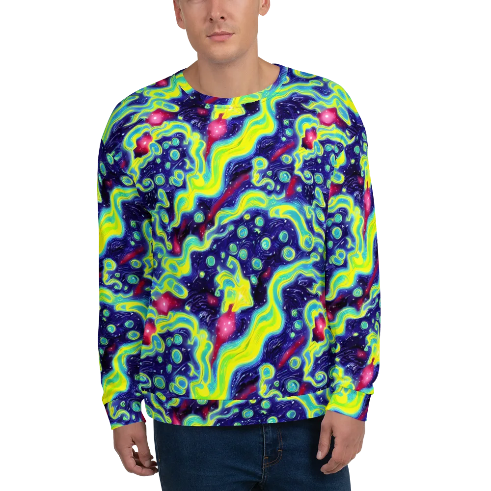 Acid Moonlight on Sweatshirt — Front