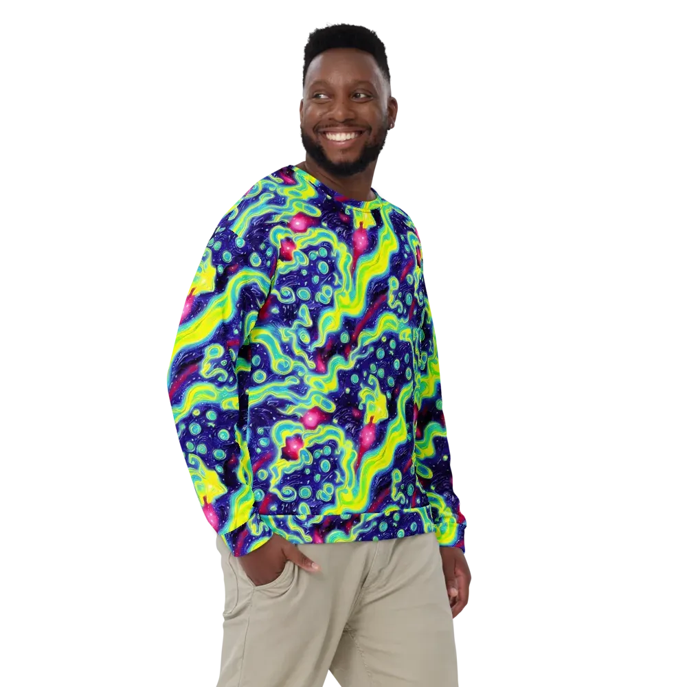 Acid Moonlight on Sweatshirt — Front
