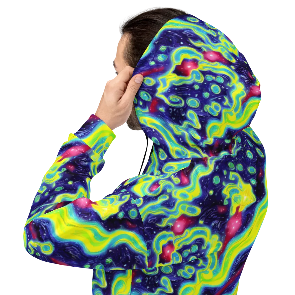 Acid Moonlight on Hoodie — Back
