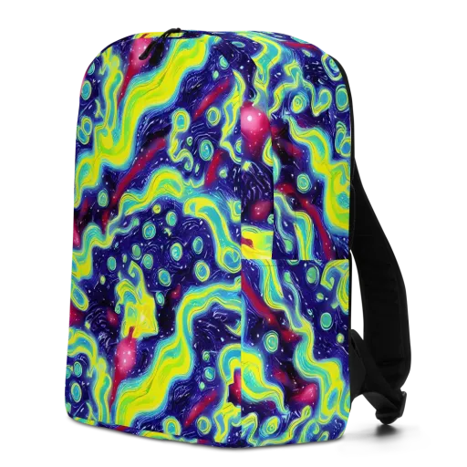 Acid Moonlight on a Minimalist Backpack