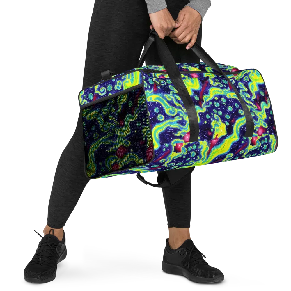 Acid Moonlight on Duffle Bag — Right Front