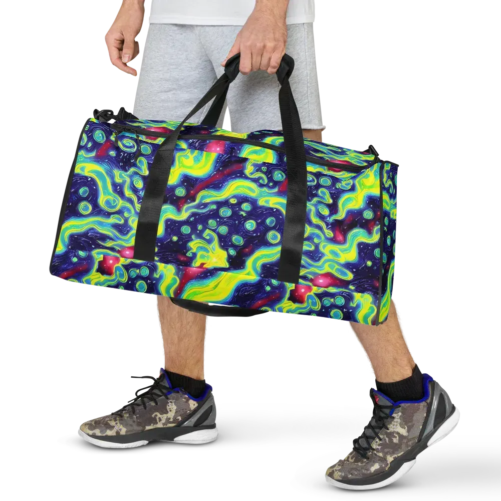 Acid Moonlight on Duffle Bag — Front